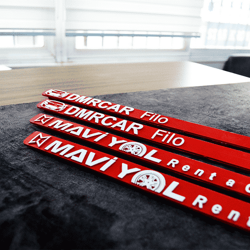 Renkli Taban Plakalık