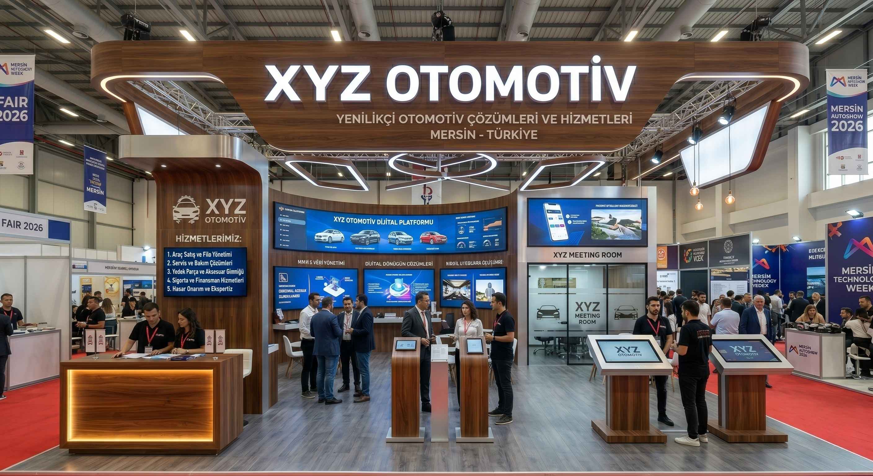 XYZ Otomotiv - Auto Show Standı