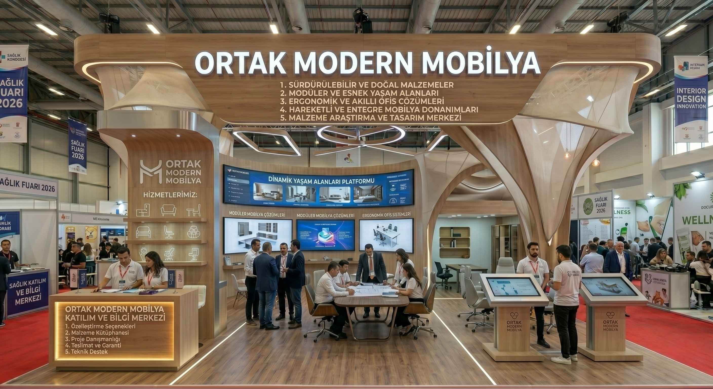Modern Mobilya Fuarı Standı